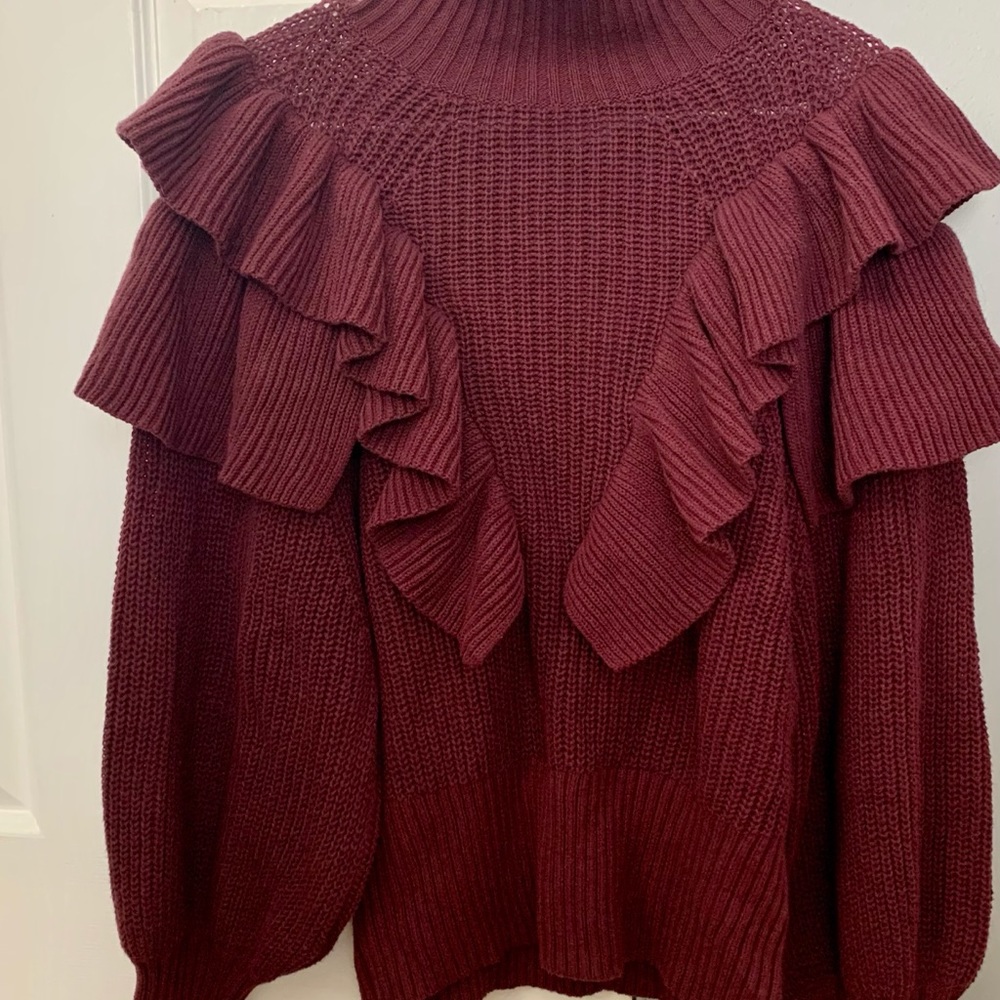 Prologue Maroon Sweater